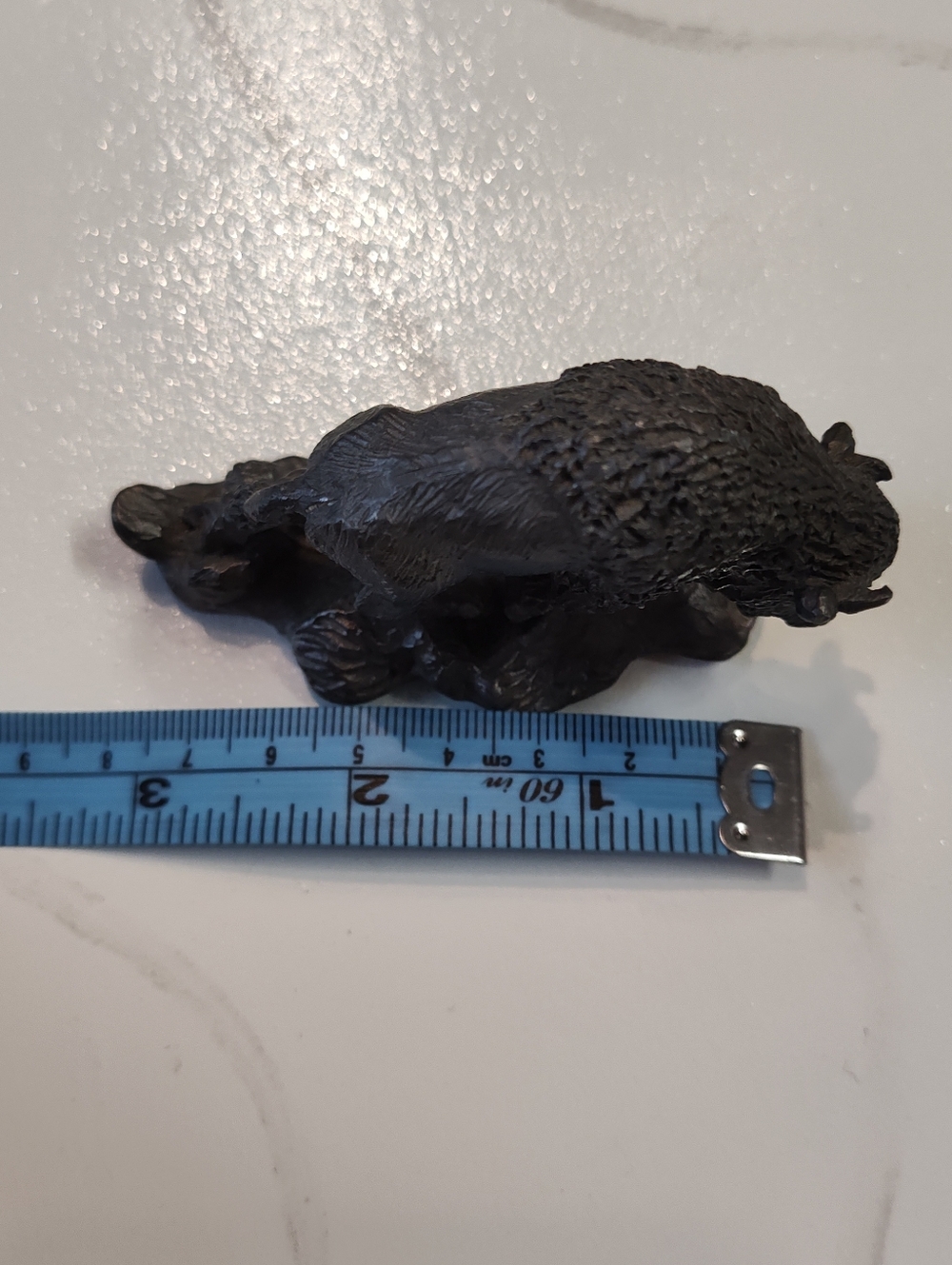 American Buffalo / Bison Figurine - Vintage - Pewter - Handcrafted - Made In USA - Picture 13 of 13